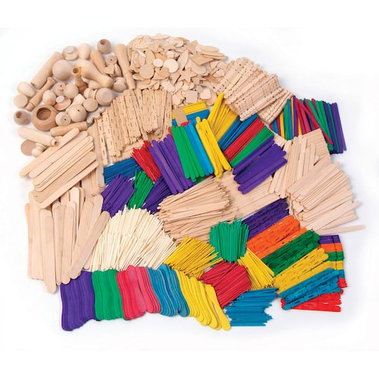6 Pack: Wood Crafts Activities Kit